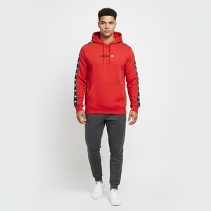 Adidas Originals Hoodie Mens Size XL Vivid Red Pullover Trefoil Logo Streetwear